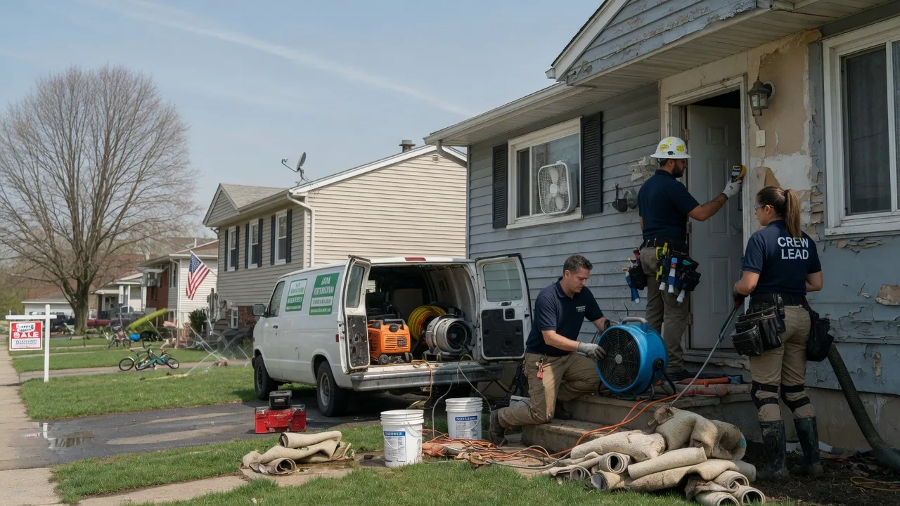 Flood Cleanup in Louisburg, NC near me