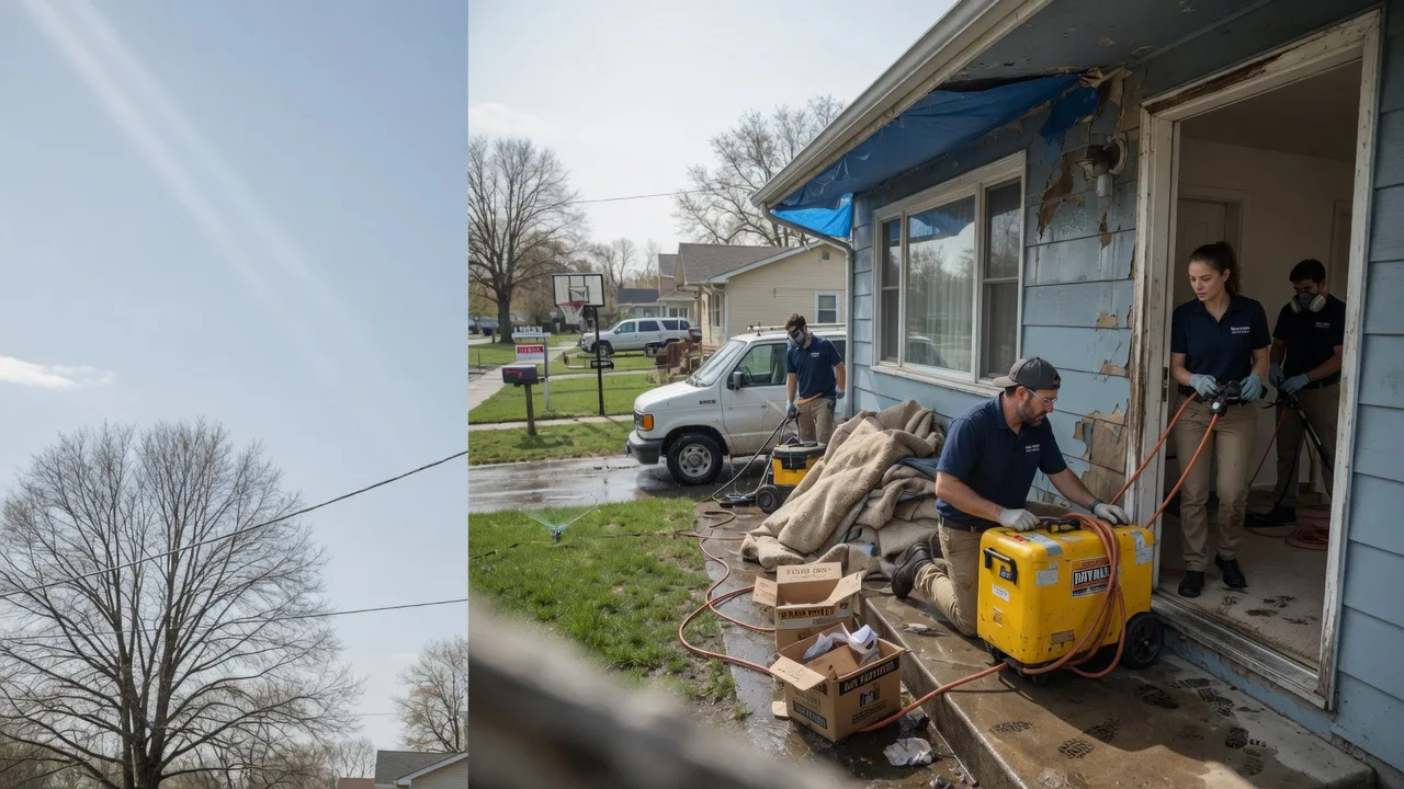 Basement Flood Cleanup in Louisburg, NC near me